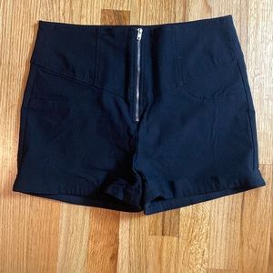 High waisted shorts